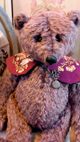 18K & Silver French Victorian Alphonse Auger Diamond Pocket Watch with Bow Brooch