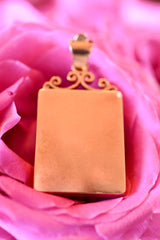 18K French Victorian Onyx Double Face Cameo Locket