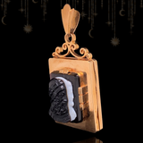 18K French Victorian Onyx Double Face Cameo Locket