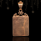 18K French Victorian Onyx Double Face Cameo Locket