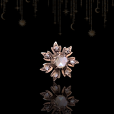 Sold on Layaway | 14K Dutch Victorian Diamond Flower Pendant