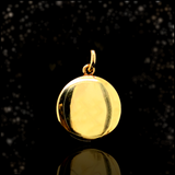 14K Victorian Essex Crystal Moose Pendant