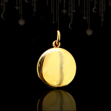 14K Victorian Essex Crystal Roe Deer Pendant