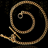 Sold on Layaway | 18K Victorian Watch Chain 17.5"