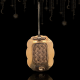 14K Georgian/Victorian Diamond & Turquoise Forget Me Not Flower Repousse Hairwork Brooch