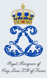 18K & Platinum Edwardian Diamond Monogram LL & Date Brooch c.1910