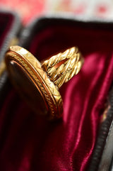 18K Georgian/Victorian Gentleman Portrait Ring