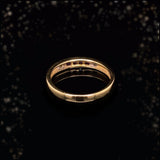 14K Vintage Diamond & Ruby Ring