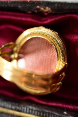18K Georgian/Victorian Gentleman Portrait Ring