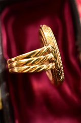 18K Georgian/Victorian Gentleman Portrait Ring