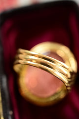 18K Georgian/Victorian Gentleman Portrait Ring