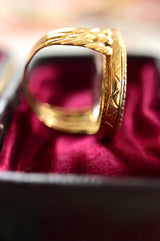 18K Georgian/Victorian Gentleman Portrait Ring