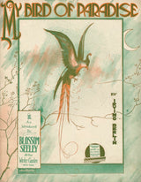 18K & Silver Victorian Diamond & Ruby Bird of Paradise Pendant