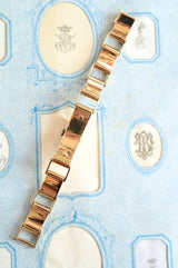 14K Vintage Retro Tiffany & Co. Diamond Wrist Watch
