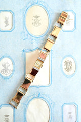 14K Vintage Retro Tiffany & Co. Diamond Wrist Watch