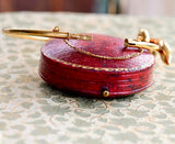 18K French Edwardian Diamond Snake Bangle