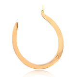 14K American Victorian Riker Bros. Diamond & Enamel Horseshoe Pendant