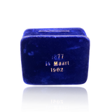 14K Dutch Edwardian C.J. Begeer Diamond Crescent Brooch with Original Box c.1902