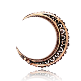 18K & Silver Victorian Diamond Crescent c.1874