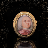 18K Georgian/Victorian Gentleman Portrait Ring