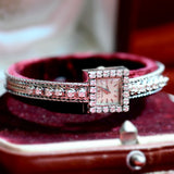 18K Vintage Retro Jaeger-LeCoultre Diamond Wrist Watch