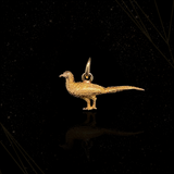 15K Victorian Pheasant Pendant