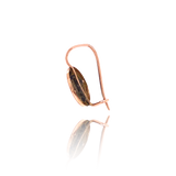 14K Swiss Victorian Enamel Portrait Earrings