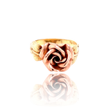 14K Edwardian/Art Deco Austrian Rose Bud Bloom Ring