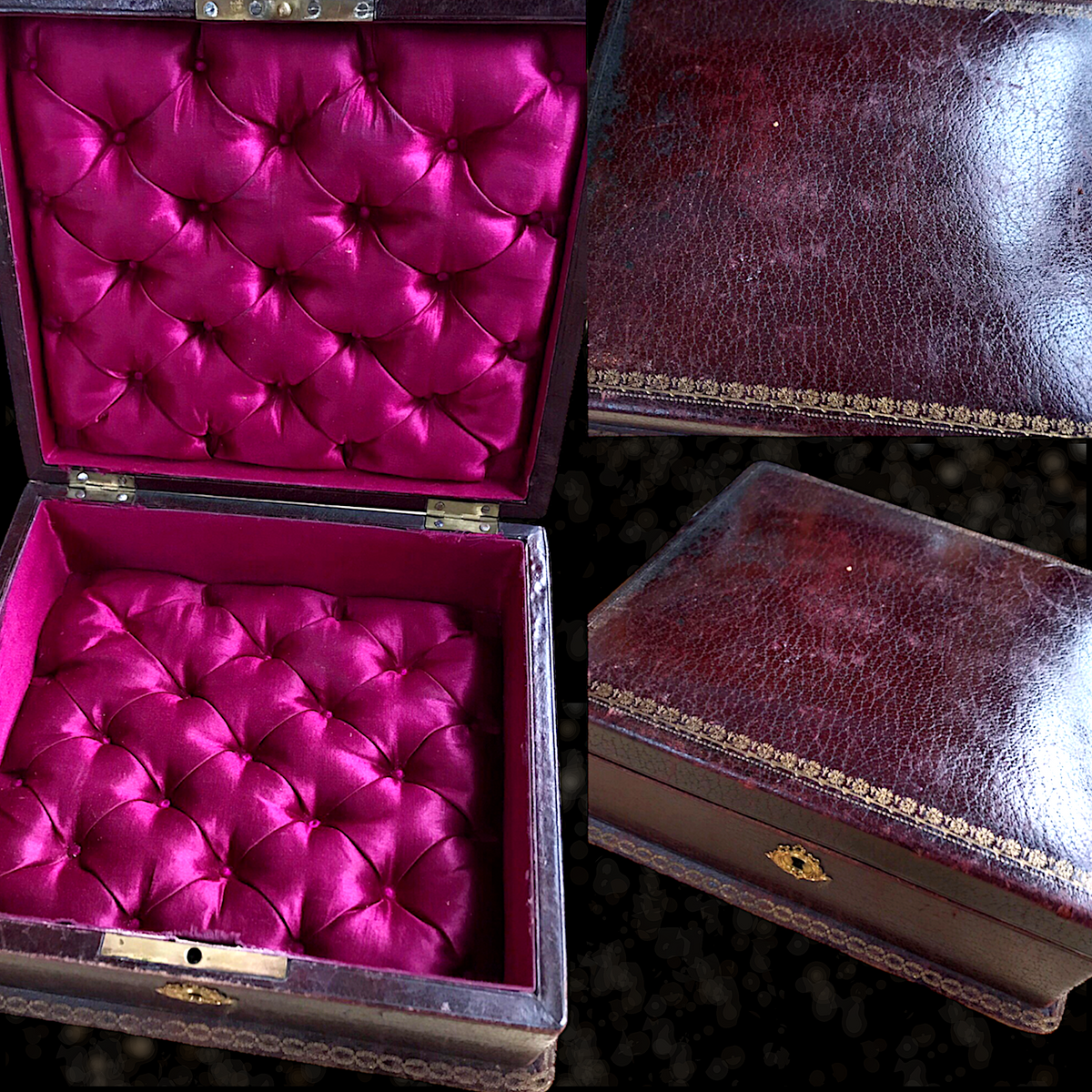 Shop All Antique Boxes - The Tufted Silk – Lace Jewels