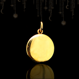 14K Victorian Essex Crystal Brown Bear Pendant