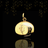 18K Victorian Essex Crystal Mallard Duck Pendant