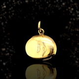 18K Victorian Essex Crystal Ring-Necked Pheasant Pendant