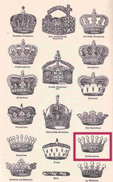 14K German Victorian Onyx Noble Family Crest Coronet Monogram EJB Locket