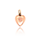 9K Victorian Sapphire & Pearl Heart Pendant